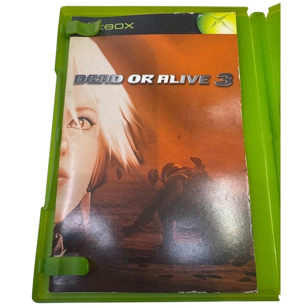 Dead or Alive 3 Microsoft Xbox Original Game CIB Fighting Tecmo NTSC DOA3